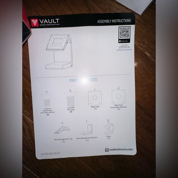 NIB Vault PRO stability Base business solution sales tablet display work - Picture 11 of 15